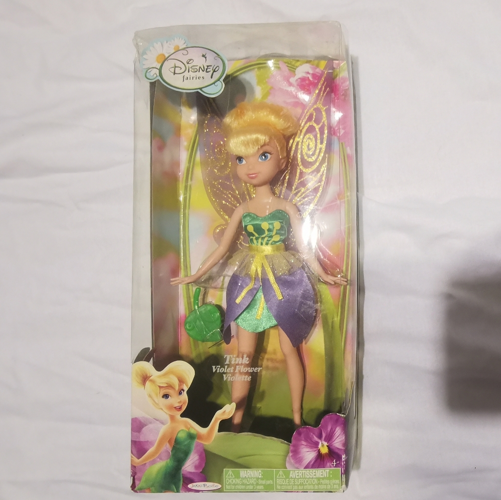 Unopened box Disney Fairy Doll with Purple Dress